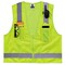 Ergodyne 3XL Lime Economy Surveyors Vest Class 2 - Single Size 8249Z-S - alternate 4